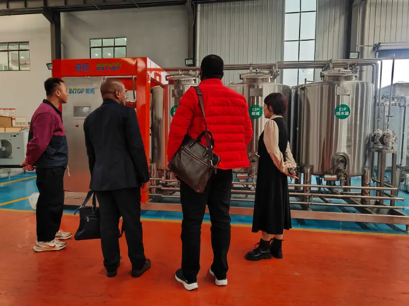INTOP Successfully Establishes Purified Water Beverage Production Line in Tanzania