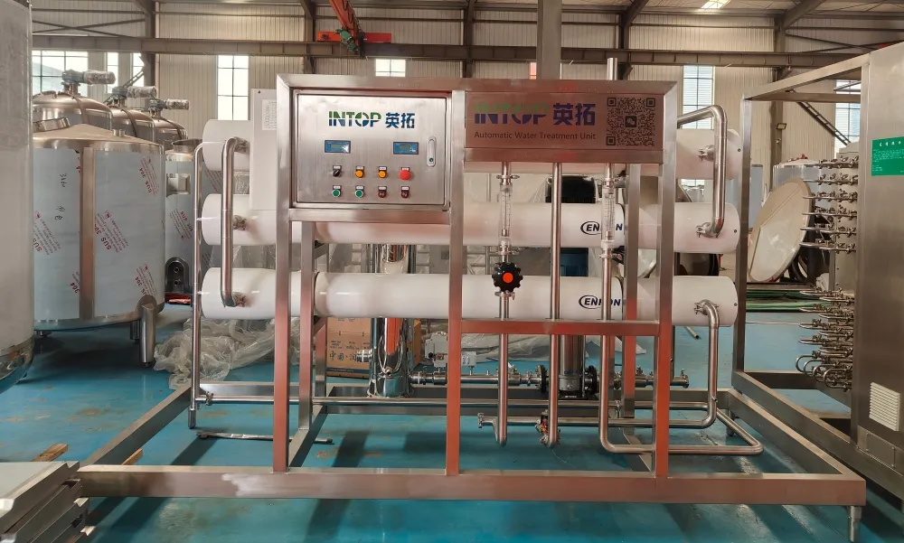 How Does a Water Treatment System Work in a Beverage Production Line?